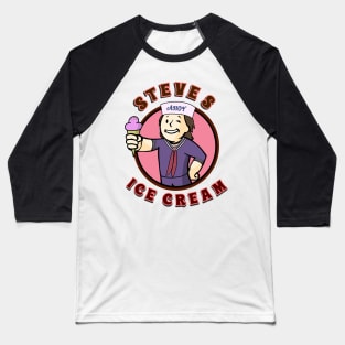 Stranger Steve’s Ice Cream Baseball T-Shirt